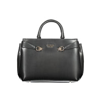 Guess Jeans Schwarz Polyethylen Frauen Handtasche