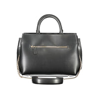 Guess Jeans Schwarz Polyethylen Frauen Handtasche