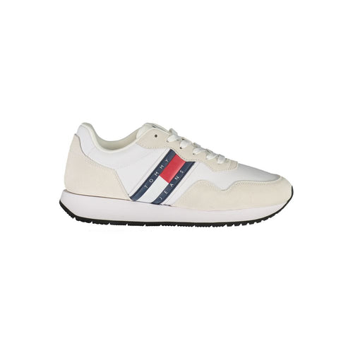 Tommy Hilfiger Weißer Polyester-Sneaker