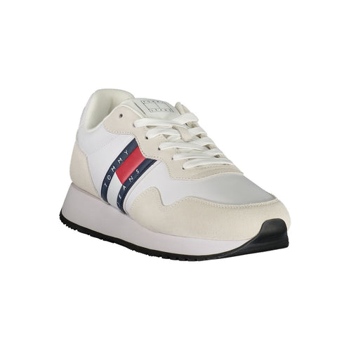 Tommy Hilfiger Weißer Polyester-Sneaker