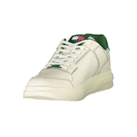 Tommy Hilfiger Grünes Leder Herren Sneaker