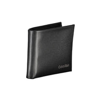 Calvin Klein Schwarzes Polyester Herren Portemonnaie