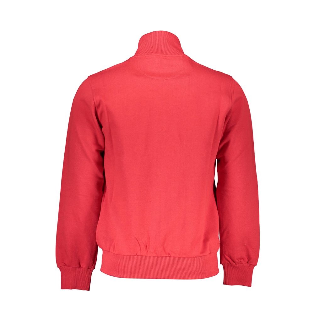 La Martina Baumwoll-Sweatshirt in Rot