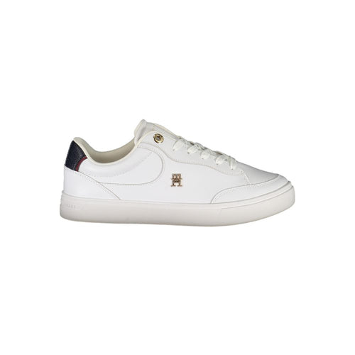 Tommy Hilfiger Weißer Polyester-Sneaker