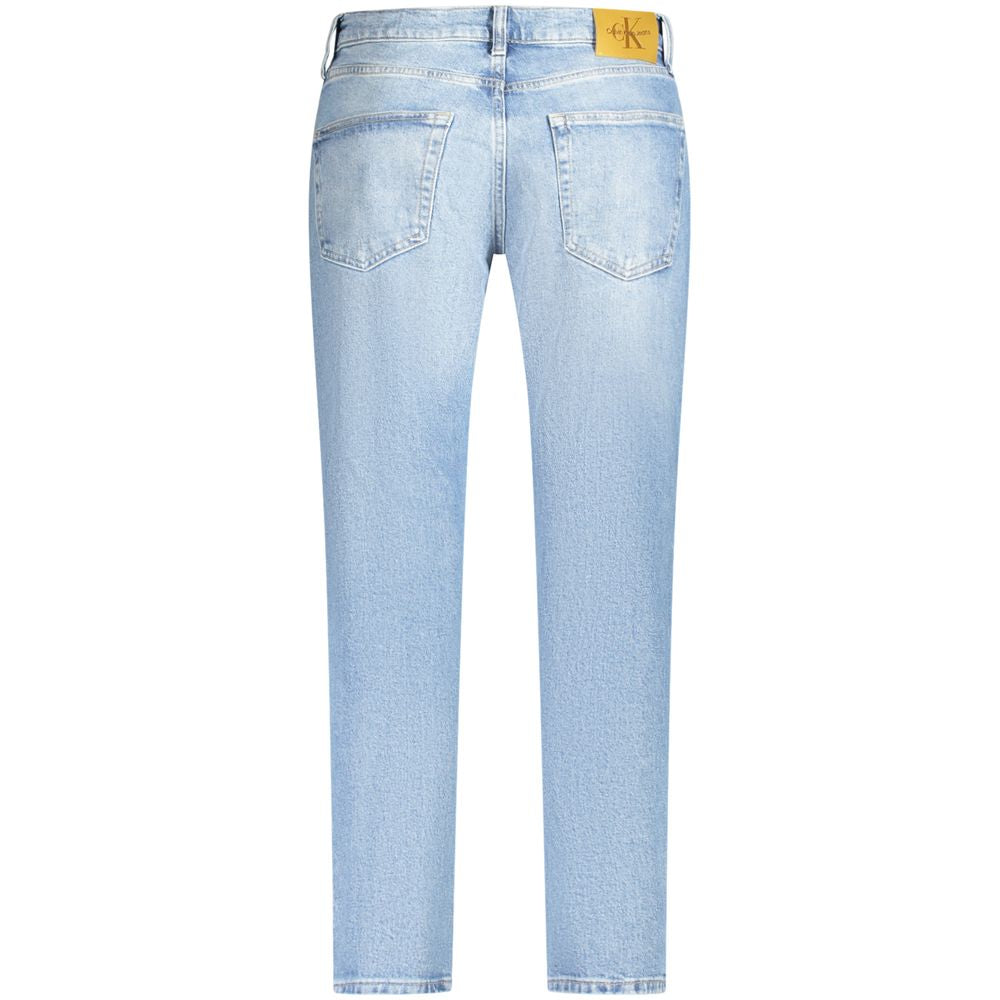 Calvin Klein Hellblaue Baumwolle Herren Jeans