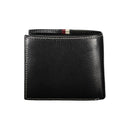 Tommy Hilfiger Schwarzes Leder Herren Portemonnaie