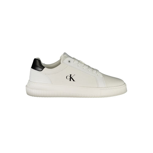 Calvin Klein Weißer Polyester-Sneaker