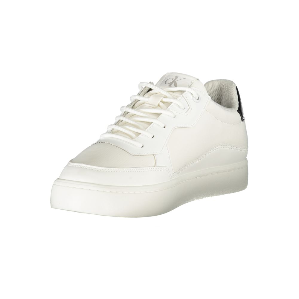 Calvin Klein Weiß Polyester Männer Sneaker