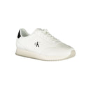 Calvin Klein Weißes Leder Herren Sneaker