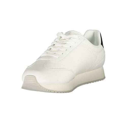 Calvin Klein Weißer Polyester-Sneaker