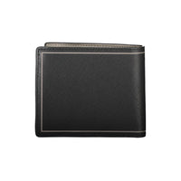 Tommy Hilfiger Schwarzes Leder Portemonnaie