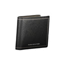 Tommy Hilfiger Schwarzes Leder Portemonnaie
