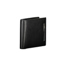 Calvin Klein Schwarzes Leder Portemonnaie