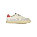 Calvin Klein Sneaker aus weißem Polyester