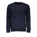 Tommy Hilfiger Klassischer Rundhalspullover in Blau