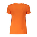 Patrizia Pepe Orange Elastan Frauen Top