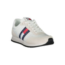 Tommy Hilfiger Schlichte weiße Sneakers mit kontrastierenden Details