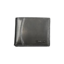 Calvin Klein Schwarzes Leder Portemonnaie