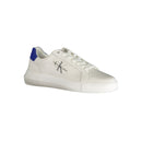 Calvin Klein Sneaker aus weißem Polyester