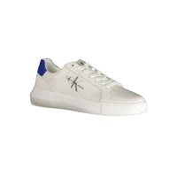 Calvin Klein Sneaker aus weißem Polyester