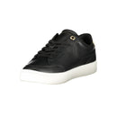 Tommy Hilfiger Schwarzes Leder Damen Sneaker