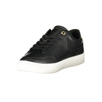 Tommy Hilfiger Schwarzes Leder Damen Sneaker