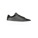 Tommy Hilfiger Schwarzes Leder Herren Sneaker