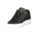 Tommy Hilfiger Schwarzes Leder Herren Sneaker