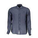 La Martina sky blue linen shirt