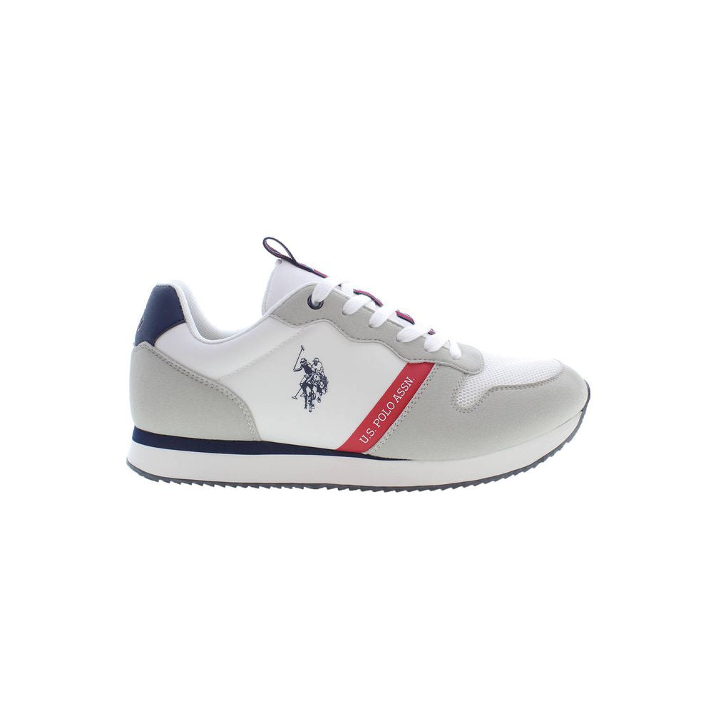 U.S. POLO ASSN. Weiß Polyester Männer Sneaker