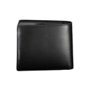 Tommy Hilfiger Schwarzes Leder Portemonnaie
