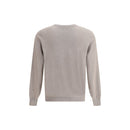 Brunello Cucinelli Brauner Kaschmirpullover aus reinem Kaschmir