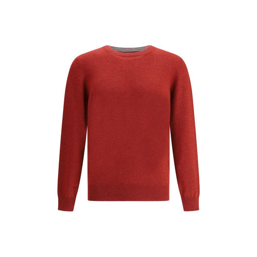 Brunello Cucinelli Kaschmirpullover in Rot