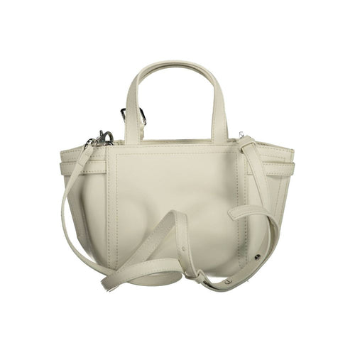 Calvin Klein White Polyester Handbag