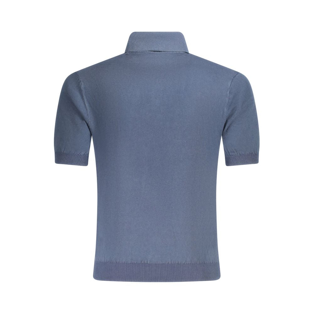 Guess Jeans Blauer Baumwollpullover