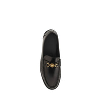 Versace Leder-Halbschuhe