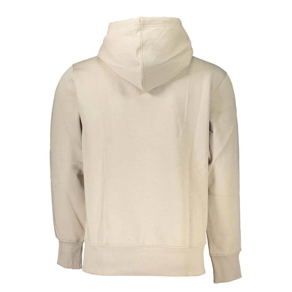 Calvin Klein Beigefarbener Baumwollpullover