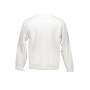 Calvin Klein Weißes Unisex-Sweatshirt aus Baumwolle