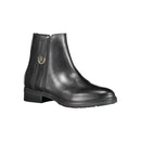 Tommy Hilfiger Schwarzes Leder Damen Stiefel