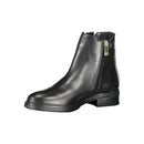 Tommy Hilfiger Schwarzes Leder Damen Stiefel