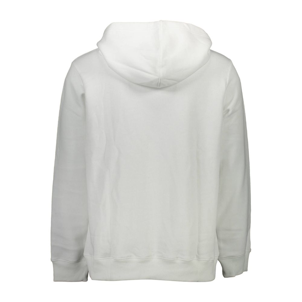 Calvin Klein Weißer Baumwollpullover für Männer