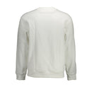 Calvin Klein Weißer Baumwollpullover für Männer