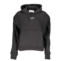 Calvin Klein Schwarzer Baumwollpullover für Frauen