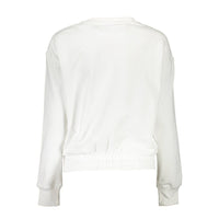Calvin Klein Weißer Baumwollpullover für Frauen