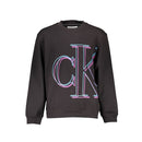 Calvin Klein Schwarzer Baumwollpullover für Männer