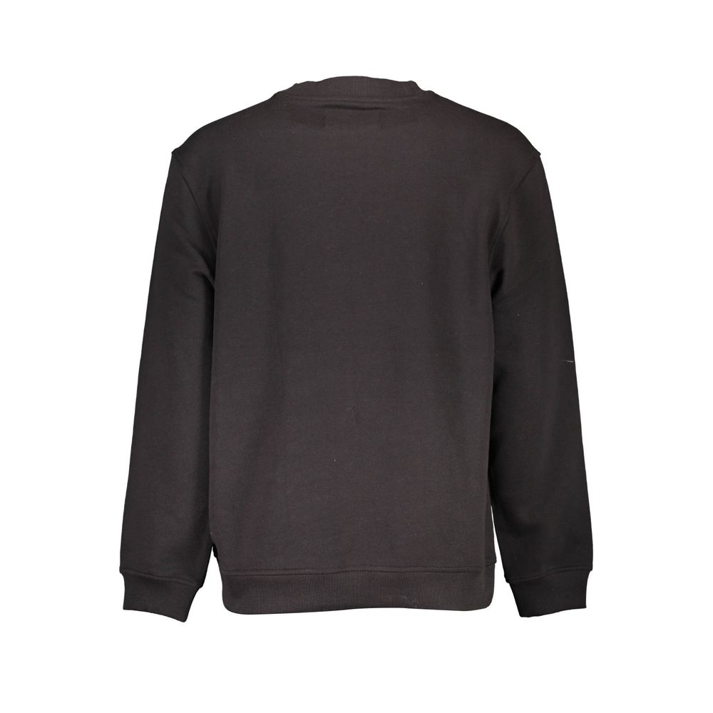 Calvin Klein Schwarzer Baumwollpullover für Männer