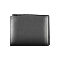 Calvin Klein Schwarzes Leder Portemonnaie