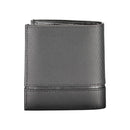 Calvin Klein Schwarzes Leder Portemonnaie