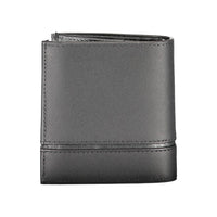 Calvin Klein Schwarzes Leder Portemonnaie