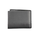 Calvin Klein Schwarzes Leder Portemonnaie